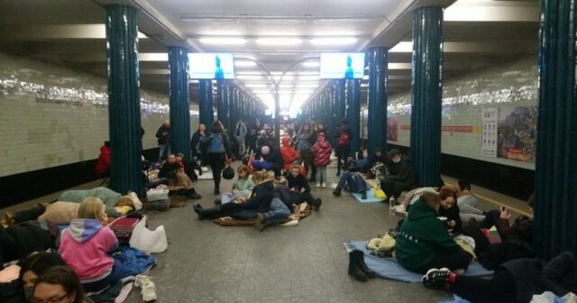 Ukraynada insanların sığındığı metronu partlatmaq istəyən diversant saxlanılıb