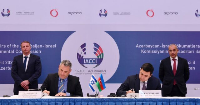 Azərbaycan və İsrail arasında sənədlər imzalanıb