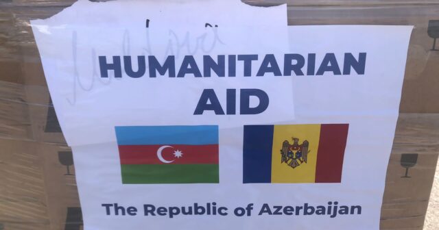Azərbaycan ukraynalı qaçqınlar üçün humanitar yardım göndərdi