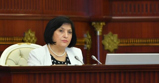 Sahibə Qafarova Ermənistan parlamentinin sədri ilə mübahisəsinə aydınlıq gətirib