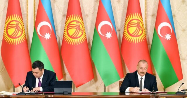 Azərbaycan və Qırğızıstanın Dövlətlərarası Şurasının yaradılması haqqında Memorandum imzalanıb