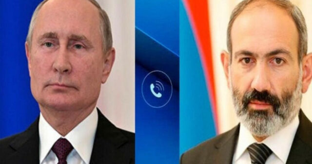 Putin və Paşinyan arasında telefon danışığı olub