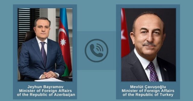 Azərbaycan və Türkiyənin XİN başçıları Brüssel görüşünü müzakirə ediblər