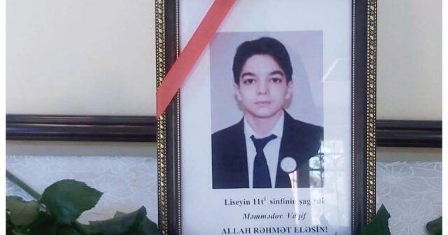 Bakıda 11-ci sinif şagirdi ölüb