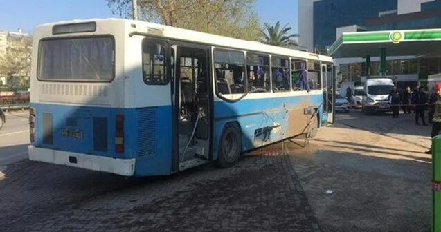 Bursada avtobusa bomba qoyuldu – 1 ölü, 8 yaralı