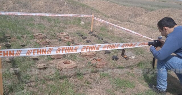 Azad edilmiş ərazilərdə daha çox hansı minalara rast gəlindiyi açıqlanıb