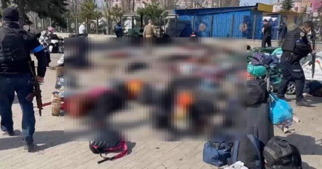 Ukraynada bir kənd havadan bombardman edildi – 35 ölü, 100-dən çox yaralı var – FOTOLAR