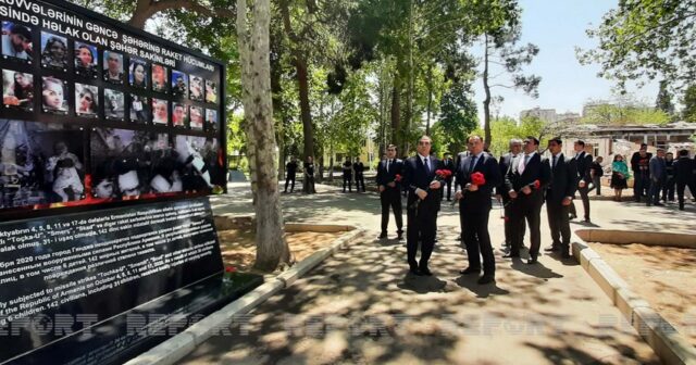 Belarusun Baş naziri Ermənistanın bombaladığı əraziləri ziyarət edib