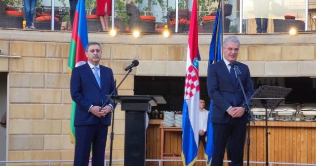 Mayın 30-da Bakıda Xorvatiya Respublika Günü qeyd olunub