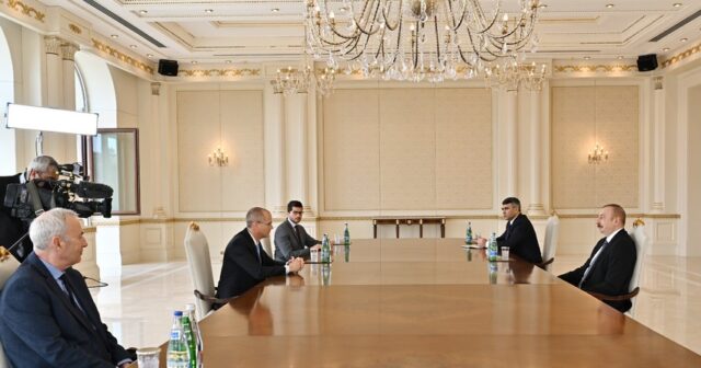 Prezident İsrailin kənd təsərrüfatı və kənd yerlərinin inkişafı nazirini qəbul edib