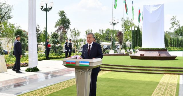 “Özbəkistan Azərbaycanın ərazi bütövlüyü mövqeyində möhkəm dayanıb”