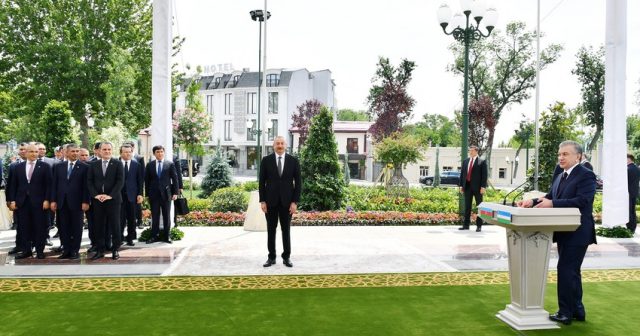 Özbəkistan Prezidenti: “Heydər Əliyevin ən böyük arzusu ərazi bütövlüyünün bərpası idi”