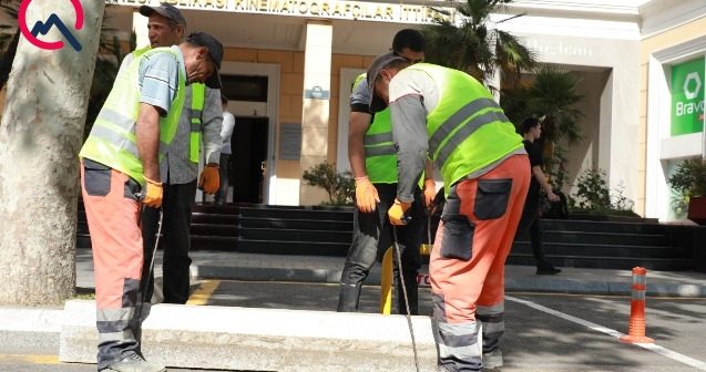 Qanunsuz parkinq sökülür – Video