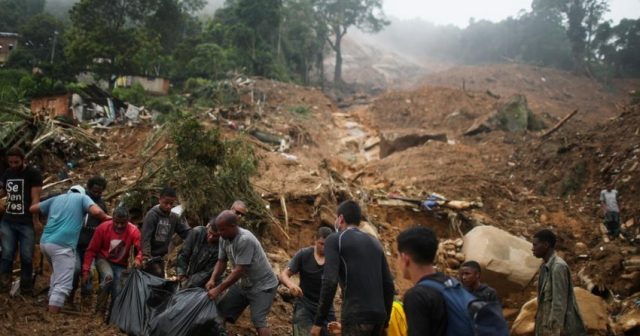 Braziliyada yağış və torpaq sürüşməsi nəticəsində ölənlərin sayı 106 nəfərə çatıb