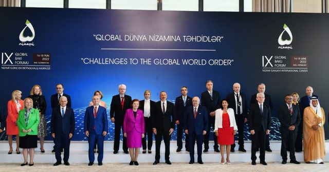 Prezident İlham Əliyev IX Qlobal Bakı Forumunda çıxış edib