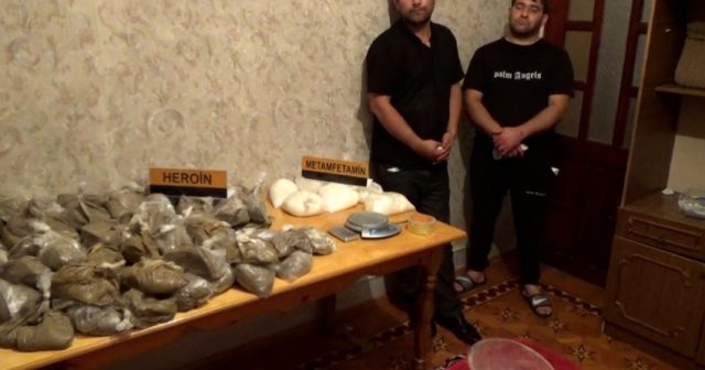 Beynəlxalq narkoşəbəkənin üzvü olan 2 nəfər saxlanılıb, onlardan 86 kq narkotik maddə aşkarlanıb