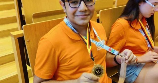 Beynəlxalq Olimpiadanın qalib gənci…