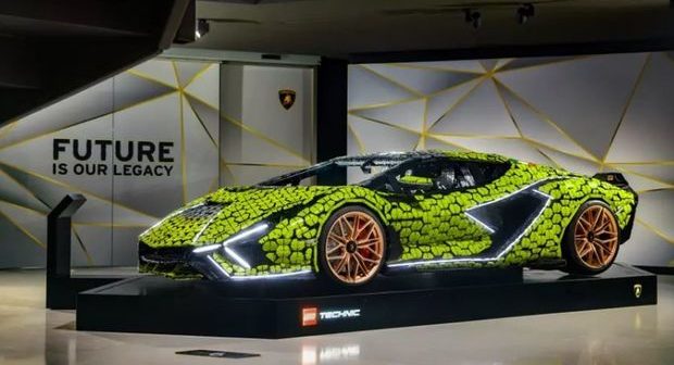 “Lamborghini” Leqo detallarından avtomobil yaratdı