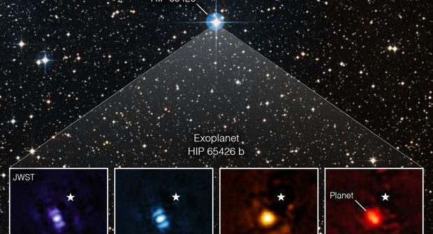 Ceyms Uebb teleskopu Günəş sistemindən kənardakı planetin şəklini çəkib