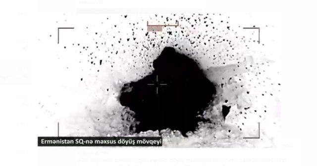 Ermənistanın S-300 və digər hərbi texnikalarının məhv edilmə anı – VİDEO