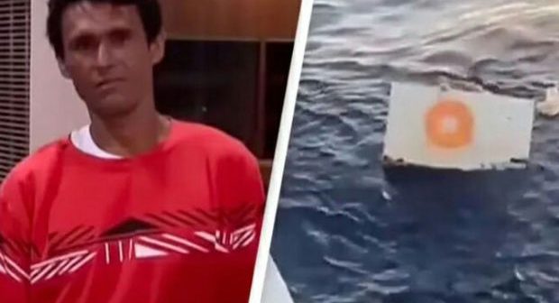 Braziliyalı balıqçı 11 gün Atlantik okeanında soyuducu ilə üzüb