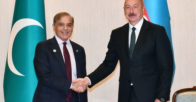 Azərbaycan Prezidenti Pakistanın Baş naziri ilə görüşüb