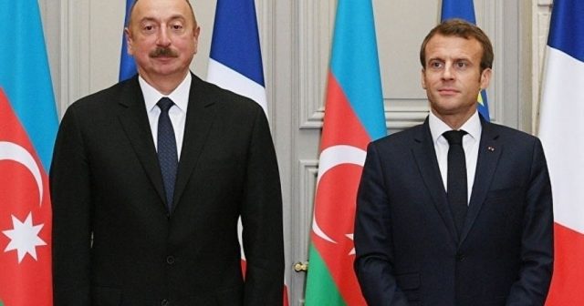 Emmanuel Makron Prezident İlham Əliyevə zəng edib