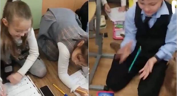 Müəllim dəhşətli qətliamdan uşaqları unikal yolla xilas etdi – VİDEO