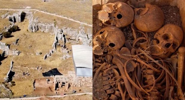 Türkiyədə içində dörd skelet olan 1800 illik məzar tapıldı – VİDEO
