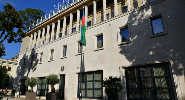 İlham Əliyev Romada Azərbaycanın İtaliyadakı səfirliyinin yeni binasının açılışında iştirak edib – FOTO