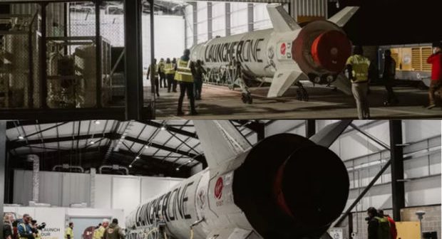 Britaniyada tarixdə ilk dəfə orbitə buraxılacaq daşıyıcı raket kosmodroma gətirildi – FOTO