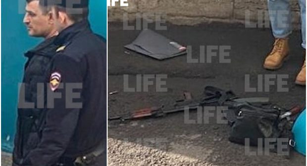 Sankt-Peterburqdakı Erməni kilsəsi yaxınlığında silahlı şəxs saxlanıldı – VİDEO