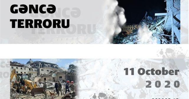 Ermənistanın Gəncədə törətdiyi növbəti terrordan iki il ötür