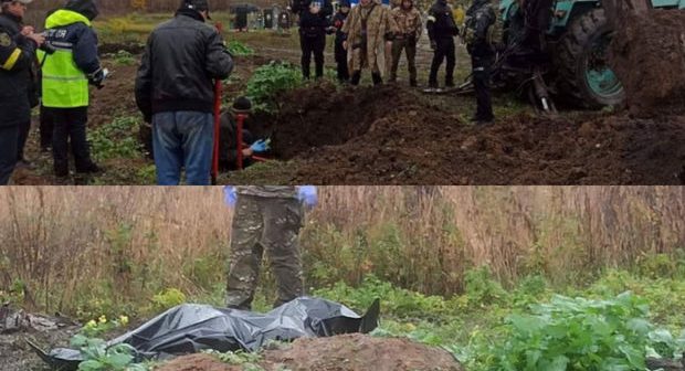 Xarkov vilayətində kütləvi məzarlıq tapılıb: Rusiyalılar üzərini tanklarla hamarlayıblar – FOTO