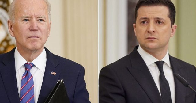 Zelenski Baydenlə Ukraynanın hava hücumundan müdafiəsini müzakirə edib