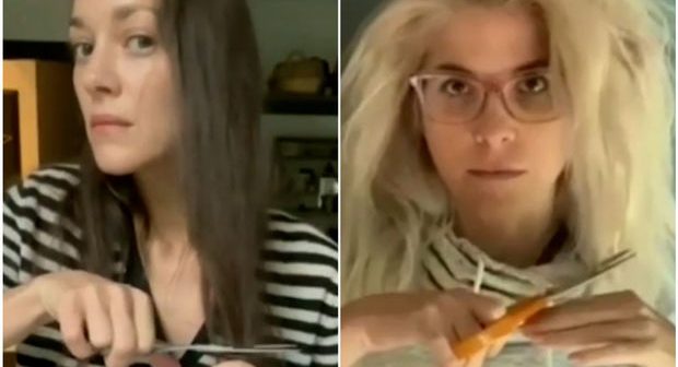 Fransa kino ulduzları iranlı qadınlara dəstək olaraq saçlarını kəsdilər – VİDEO