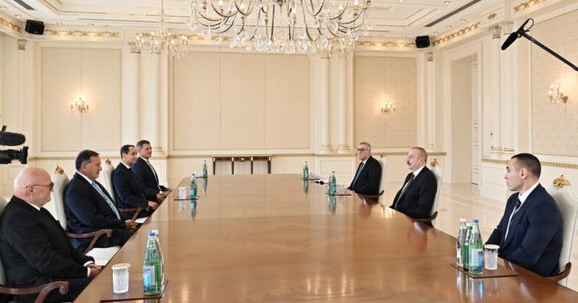 Prezident İlham Əliyev Avropa Olimpiya Komitələrinin prezidentini qəbul edib