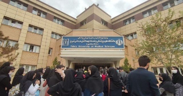 Təbriz Universitetində Armita Pavirə dəstək aksiyası keçirilib