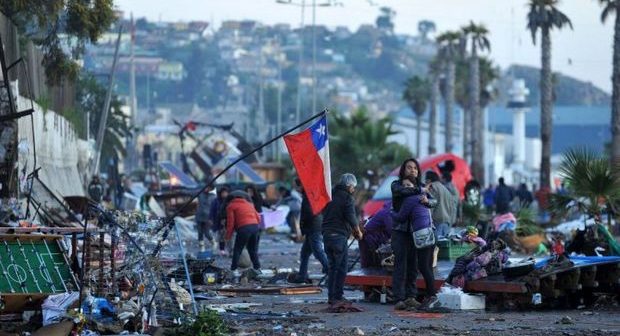 Çilidə güclü zəlzələ olub