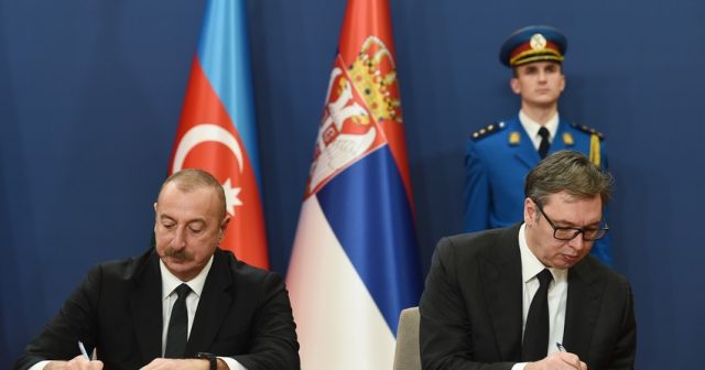 Belqradda Azərbaycan-Serbiya sənədləri imzalanıb