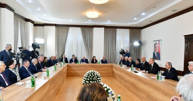 Azərbaycan Prezidenti: “Hətta səndən güclü olan qüvvə qarşısında da geri addım atmamalısan”