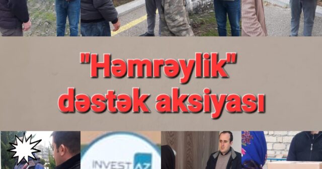 Deputat Ramil Həsən “Həmrəylik” aksiyasına start verdi