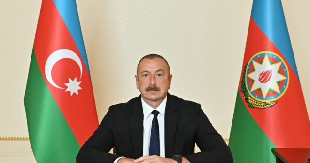 İlham Əliyev Bakıda keçirilən beynəlxalq forumun iştirakçılarına müraciət edib