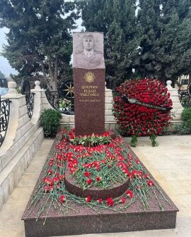 Mərhum polkovnik-leytenantın doğum günüdür