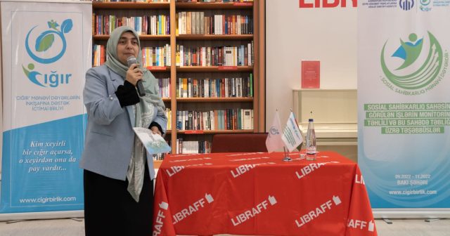 “Sosial sahibkarlıq mənəvi dəyərdir” kitabının və sosialsahibkarliq.org veb səhifə səhifəsinin təqdimatı olub