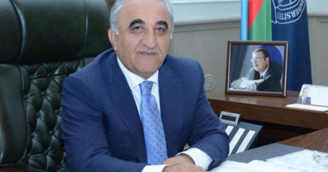 Azərbaycanda bu rektora ağır itki üz verib