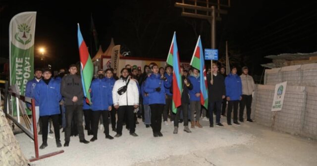 Xankəndi-Laçın yolunda aksiyadan – FOTOREPORTAJ