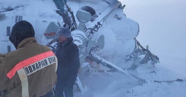 Qazaxıstanda helikopterin qəzaya uğraması nəticəsində 4 nəfər ölüb