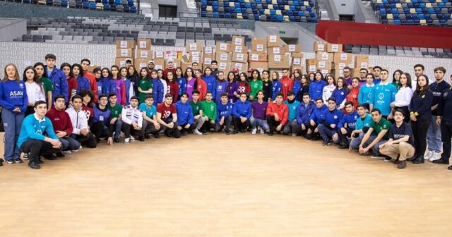 Azərbaycan könüllüləri birinci xanım Mehriban Əliyevaya müraciət qəbul ediblər