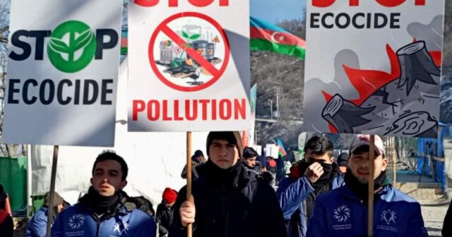 Xankəndi-Laçın yolunda etirazlar 82 gündür davam edir